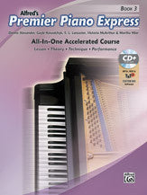 Alfred's Premier Express:  All-In-One, Book 3 (w/CD) - Piano Method