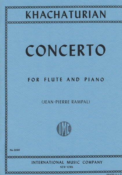Khachaturian, ed. Rampal - Concerto - Flute and Piano (orig. for Violin)