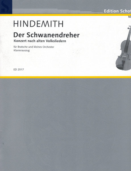 Hindemith - Der Schwanendreher - Viola and Piano