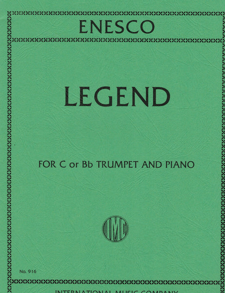 Enesco - Legend - Trumpet and Piano