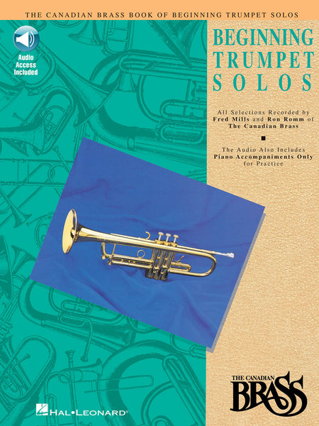 Canadian Brass Book of Beginning Trumpet Solos (w/CD) - Trumpet and Piano