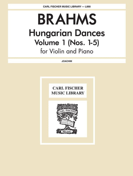 Brahms, ed. Joachim - Hungarian Dances, Vol. 1 - Violin and Piano