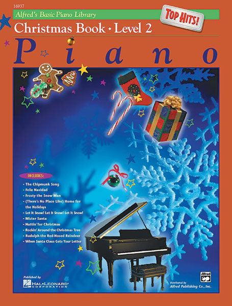 Alfred's Basic: Top Hits! Christmas, Level 2 - Piano Method