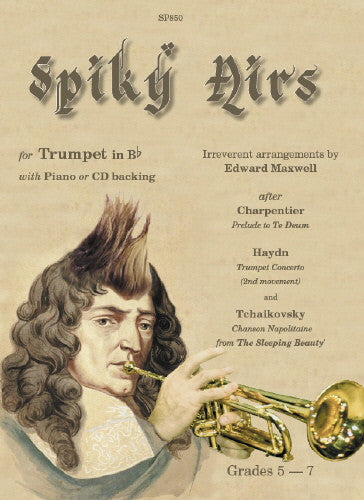 Spiky Airs for Trumpet and Piano (w/CD) - Trumpet and Piano