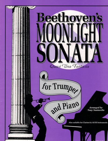 Beethoven, arr. Santorella - Moonlight Sonata - Trumpet and Piano