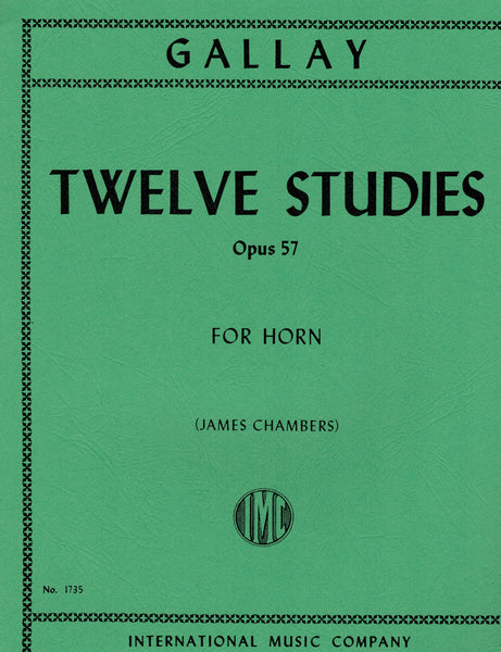 Gallay, ed. Chambers - Twelve Studies, Op. 57 - Horn Method