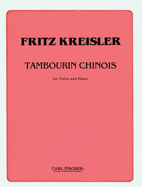 Kreisler - Tambourin Chinois - Violin and Piano