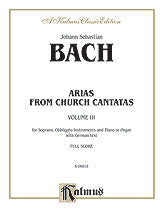 Bach - Complete Arias: Church Vol.3: Soprano - Soprano Voice