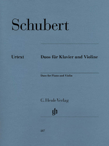 Schubert - Duos - Violin and Piano