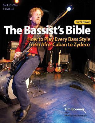 Boomer and Berry - The Bassist's Bible, 2nd Edition (w/CD's and DVD) - Electric Bass Method