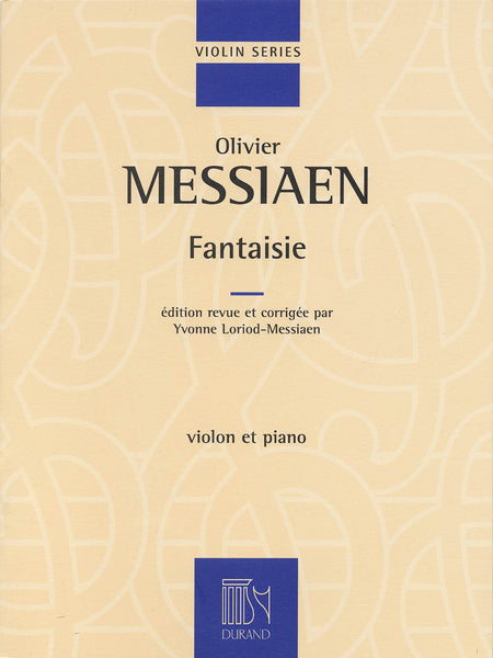 Messiaen - Fantaisie - Violin and Piano