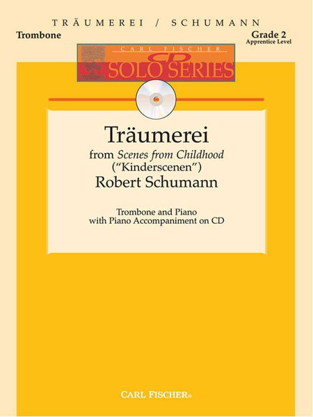 Schumann - Traumerei (w/CD) - Trombone and Piano