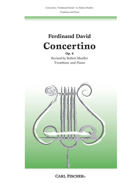 David - Concertino, Op. 4 - Trombone and Piano