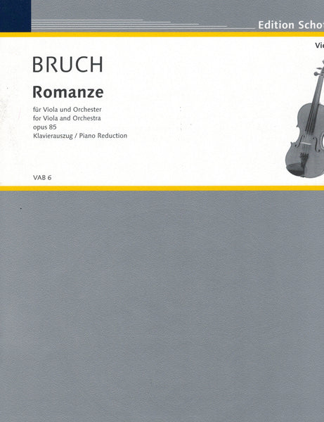 Bruch - Romanze, Op. 85 - Viola and Piano
