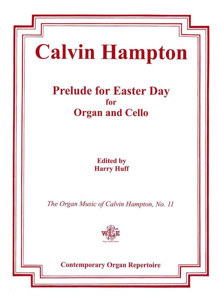 Hampton - Prelude for Easter Day - Organ and Cello