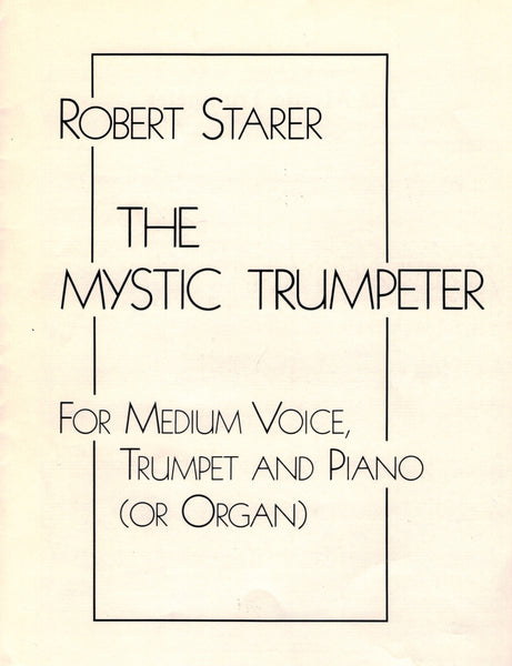 Starer- Mystic Trumpeter - Voice, Trumpet, and Piano