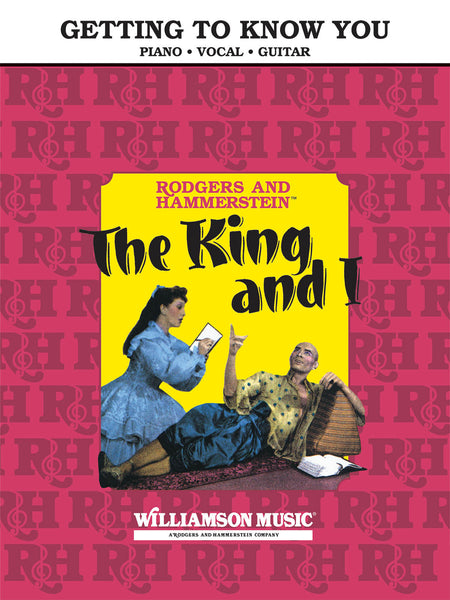 Rodgers and Hammerstein - Getting to Know You from "The King and I" - Piano, Vocal, Guitar