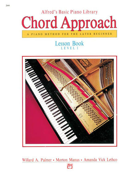 Alfred's Basic Chord Approach: Lesson, Level 1 - Piano Method